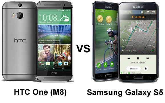 HTC_ONE_M8_versus_Samsung_Galaxy_s5